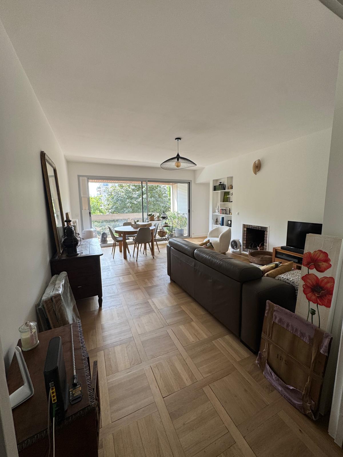 Rénovation intérieure Garches - Rénovation parquet grand siècle et peintures